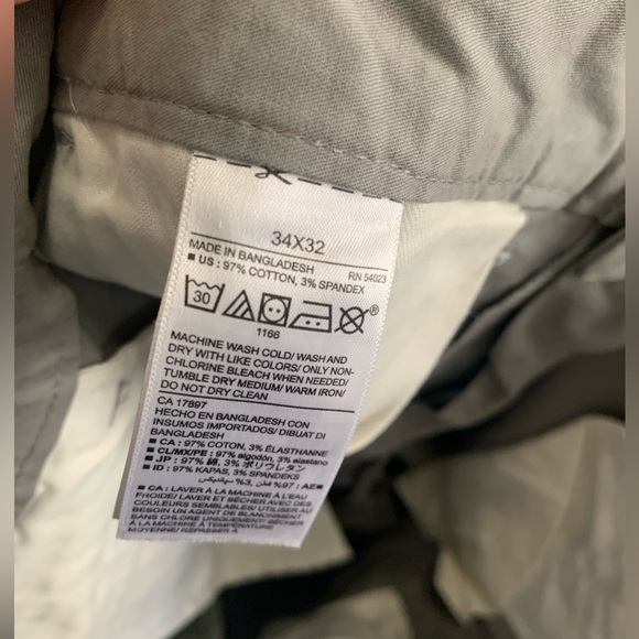 NWOT Old Navy Men’s Slim Chinos Ultimate Summe Earl Grey - 34x32 - Picture 6 of 7